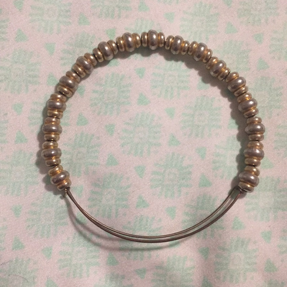 Alex and Ani beaded bangle